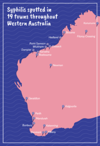 Syphilis Infected Map Syphilis Outbreak - Sexual Health Quarters